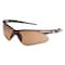 Jackson Safety Safety Glasses, Anti-Scratch, Brown Lens, Brown Frame, Half-Frame, Yes 50017 - alternate 1